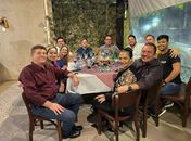 Rui Palmeira participa de jantar com empresário Celso Pessoa, em Arapiraca