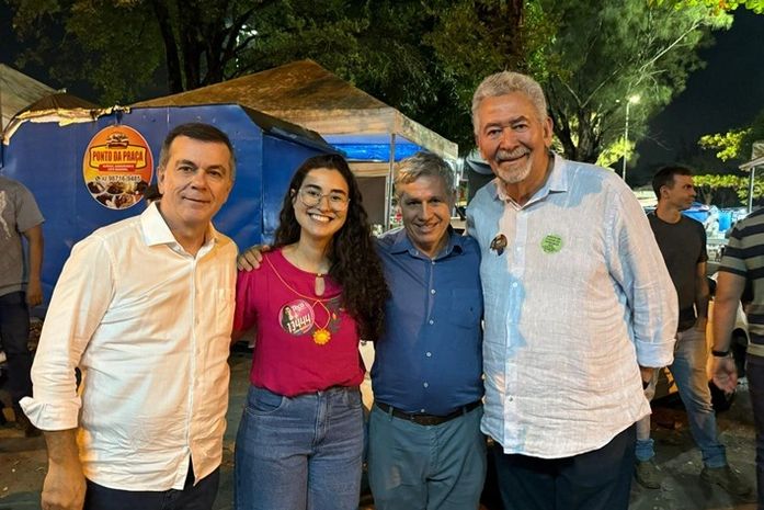 Teca Nelma recebe apoio do ministro do Desenvolvimento Agrário em sua candidatura