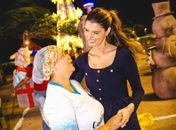 Primeira-dama realiza visita aos ambulantes durante os preparativos do Natal de Todos Nós