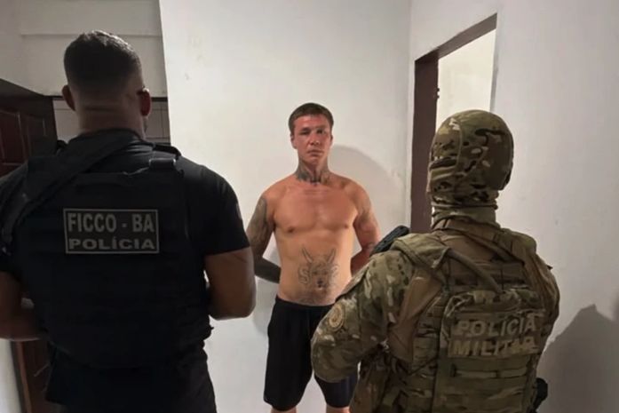 Ex-militar russo condenado à prisão perpétua é preso na Bahia