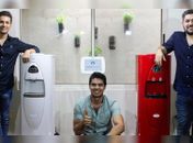 Jovens engenheiros criam máquina que transforma ar em água potável