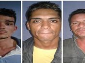 Trio foi preso em Arapiraca