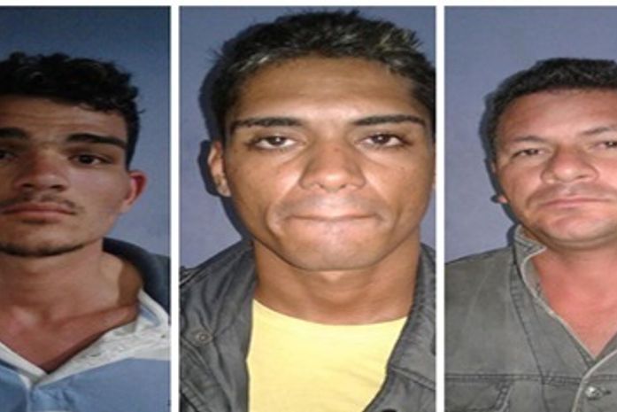 Trio foi preso em Arapiraca