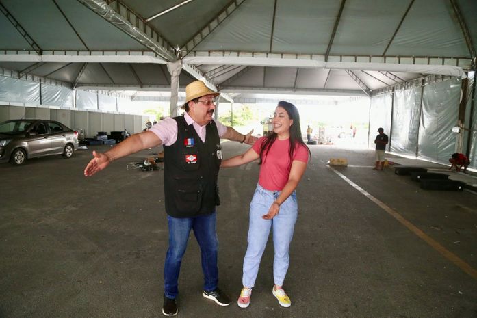 Gilberto Gonçalves e Gabriela Gonçalves