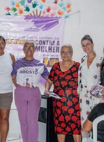 Agosto Lilás: Educação e conscientização fortalecem o combate à violência contra a mulher em Barra de Santo