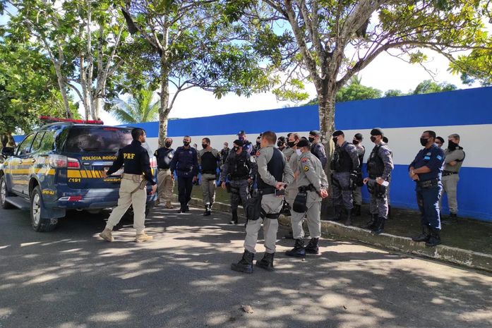 Guardas Municipais de São Miguel dos Campos participam de capacitação ministrada pela PRF