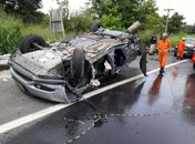 Acidente na BR-101 deixa atleta alagoana morta e outras duas feridas