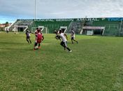 Time do Coruripe disputa a última partida da semifinal no estádio Gerson Amaral.