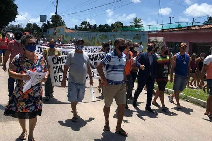 A localidade, que não foi incluída no plano de compensação da mineradora, ficou completamente isolada após remoção das comunidades vizinhas