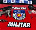 Submetralhadoras, drogas e munições são apreendidas em ação de combate ao tráfico