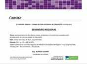 Comissão Externa realiza Seminário Regional para ouvir vítimas da tragédia do afundamento do solo de bairros em Maceió