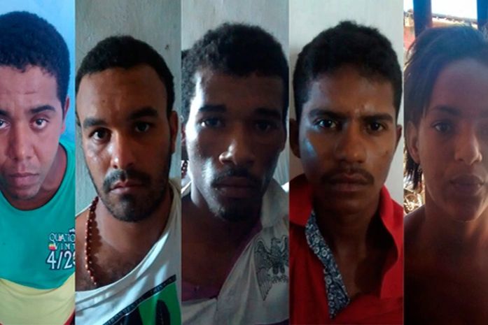 Polícia detém nove pessoas no interior