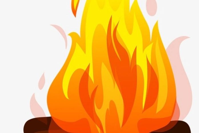 E daí, no "The Day After"aconteceu algo inesperado, a fogueira sumiu. Simples assim.