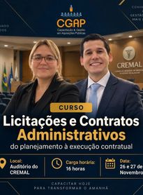 CGAP promove curso sobre Licitações e Contratos Administrativos em Maceió