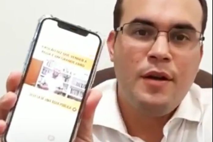 Vídeo: Davi Maia 'desafia' Paulão, PT e sindicato a entregarem cargos no governo