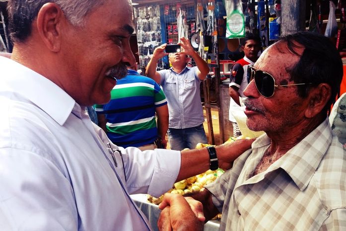 Tarcizo Freire visitou Shopping Popular e recebeu apoios de comerciantes