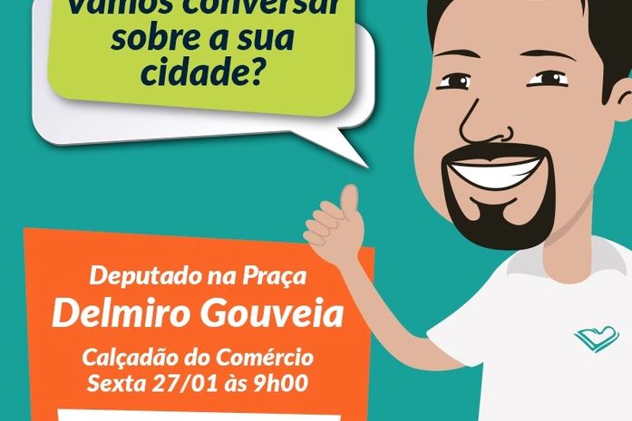 Delmiro Gouveia recebe a ação Deputado na Praça nesta sexta-feira