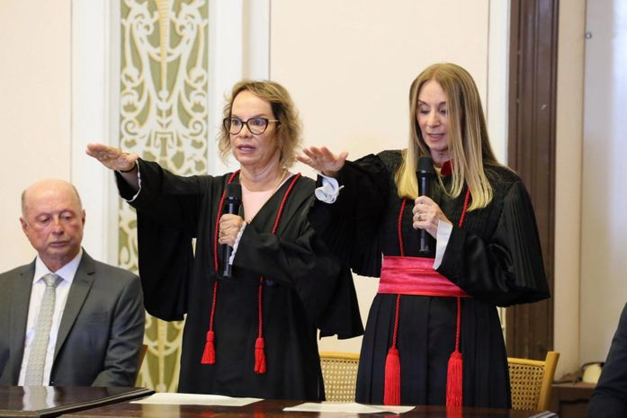 Silvana Abreu e Sandra Malta tomam posse como procuradoras de Justiça do MPAL