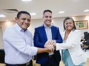 Prefeita Tia Júlia e governador Paulo Dantas alinham novos avanços para Palmeira dos Índios

