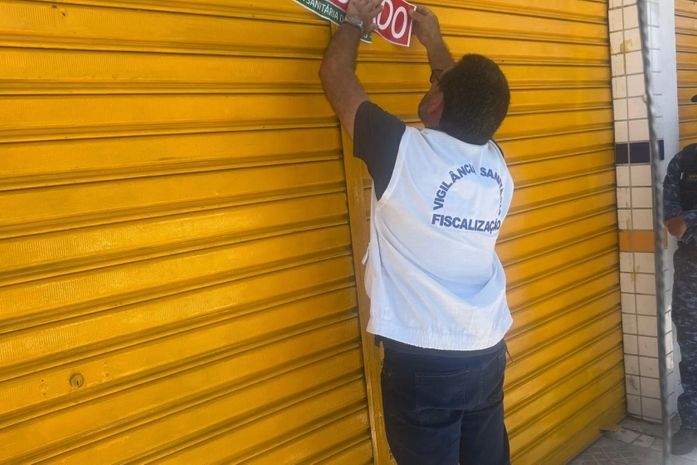 Vigilância Sanitária interdita estabelecimento