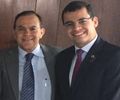 Ex-deputado estadual Gilvan Barros e o deputado estadual Gilvan Barros Filho (PSDB)
