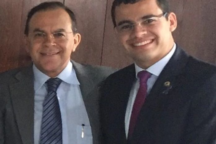 Ex-deputado estadual Gilvan Barros e o deputado estadual Gilvan Barros Filho (PSDB)