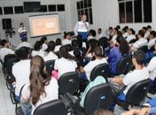 Palestra para alunos do CPM esteve entre as ações
