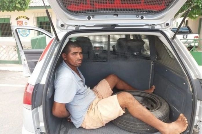 Suspeito foi preso durante uma operação