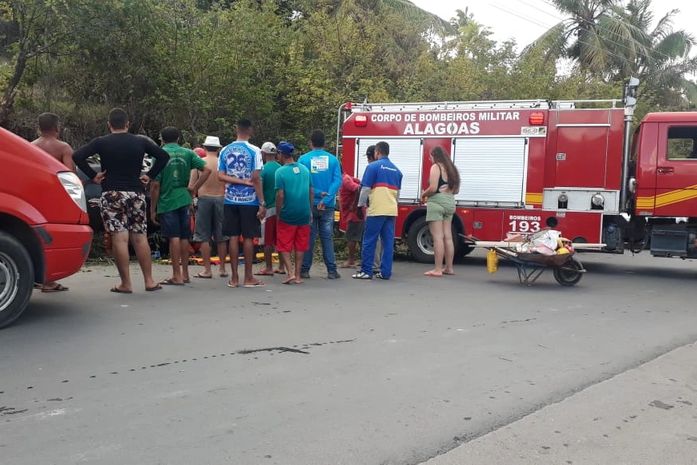 Acidente em Maragogi deixa quatro pessoas feridas e uma em estado grave