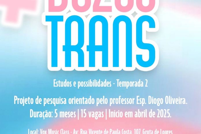 Projeto Vozes Trans promove pesquisa e desenvolvimento vocal para pessoas transgênero