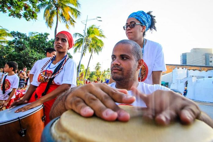 1º Cortejo da Festa das Águas.