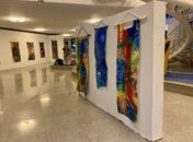 Público pode conferir a exposição “50 anos luz – Uma trajetória artística” até esta segunda (20)