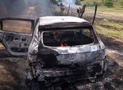 Corpo encontrado dentro de veículo carbonizado pode ser de filho de vereador