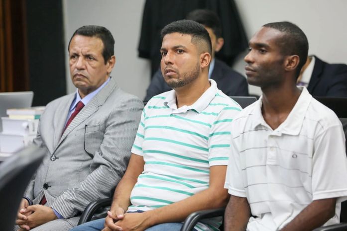 Sinval José Alves, Irlan Almeida de Jesus e Denisvaldo Bzerra da Silva