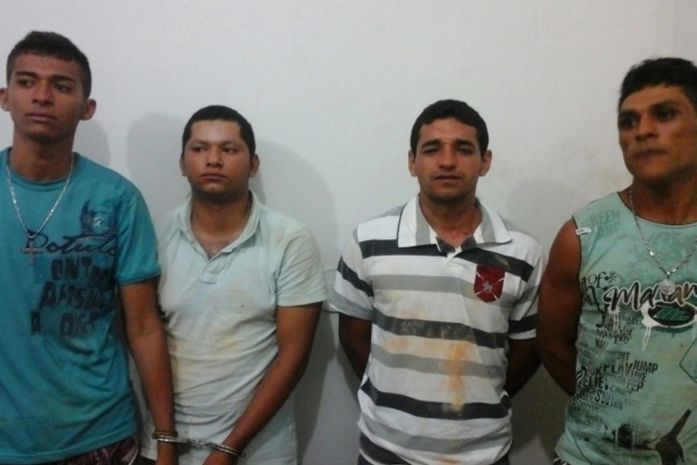 Bandidos foram presos ao trocar tiros com polícia (Foto: divulgação)