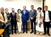 Marlan Ferreira e líderes do movimento consorciado nacional participam de encontro com Arthur Lira
