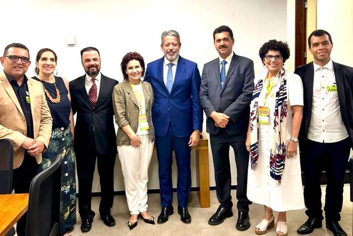 Marlan Ferreira e líderes do movimento consorciado nacional participam de encontro com Arthur Lira