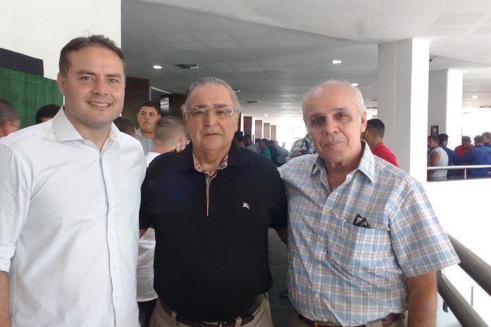 Renan Filho, Marcel Monteiro e Marcos Calheiros esperançosos pelo sucesso do projeto