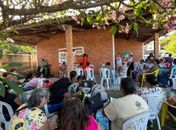 A Campanha Maceió é Massa Sem Racismo faz Roda de Conversa,com mulheres, em sua maioria preta, no Cras da Região Norte