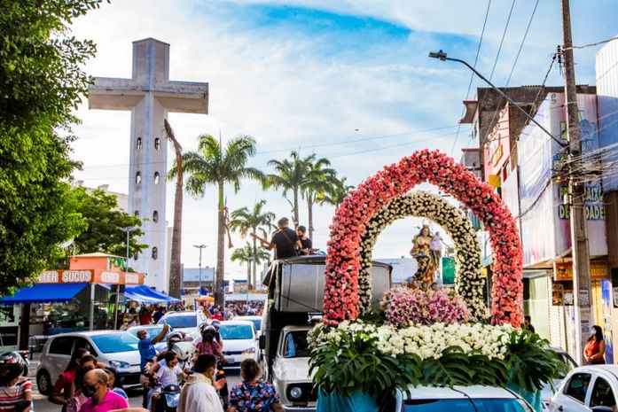 Nossa Senhora do Bom Conselho é homenageada com carreata nas ruas de Arapiraca