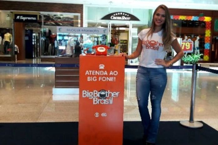 Parque Shopping recebe Big Fone do BBB nesta segunda