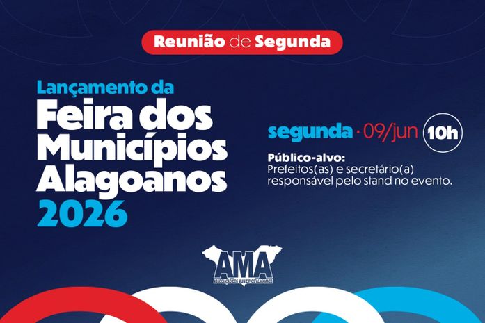 AMA confirma retorno da Feira dos Municípios para 2026
