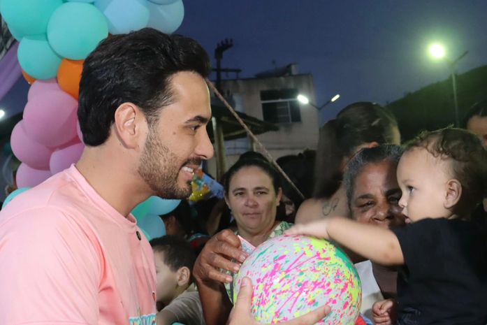 Ser Criança é uma Festa: prefeitura de Santana do Mundaú promove evento para as crianças