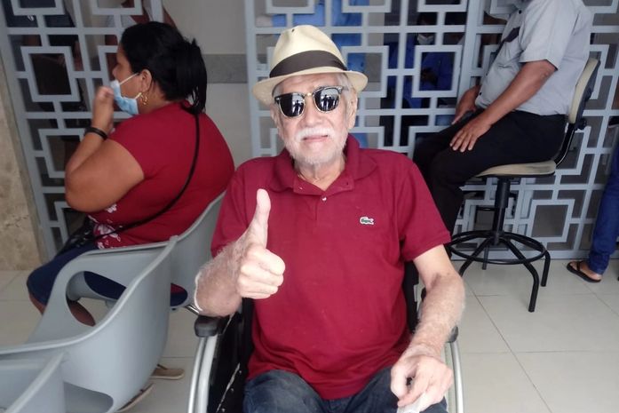 Roberto Gonçalves recebeu alta do Regional de Arapiraca nesta sexta (06)