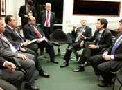 Marcelo Beltrão participa de reunião com ministro Padilha
