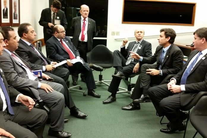 Marcelo Beltrão participa de reunião com ministro Padilha