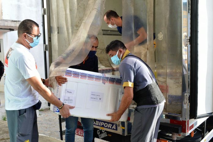 AL distribui 53.392 doses de imunizantes contra a Covid-19