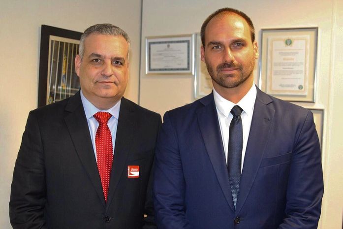 Alfredo Gaspar de Mendonça e Eduardo Bolsonaro