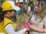 Segurança Pública promove ação sobre o Celular Seguro na orla de Maceió
