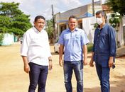 Prefeito fiscaliza obras da nova adutora Lagoa do Rancho, Uruçu, Alto Vermelho Velho e Sítio do Meio